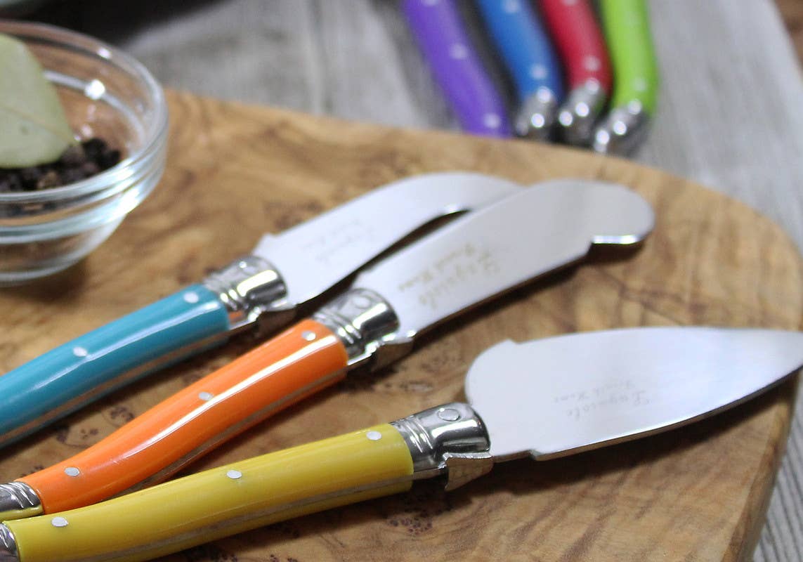 3-Piece Jewel Handle Cheese Knife Set