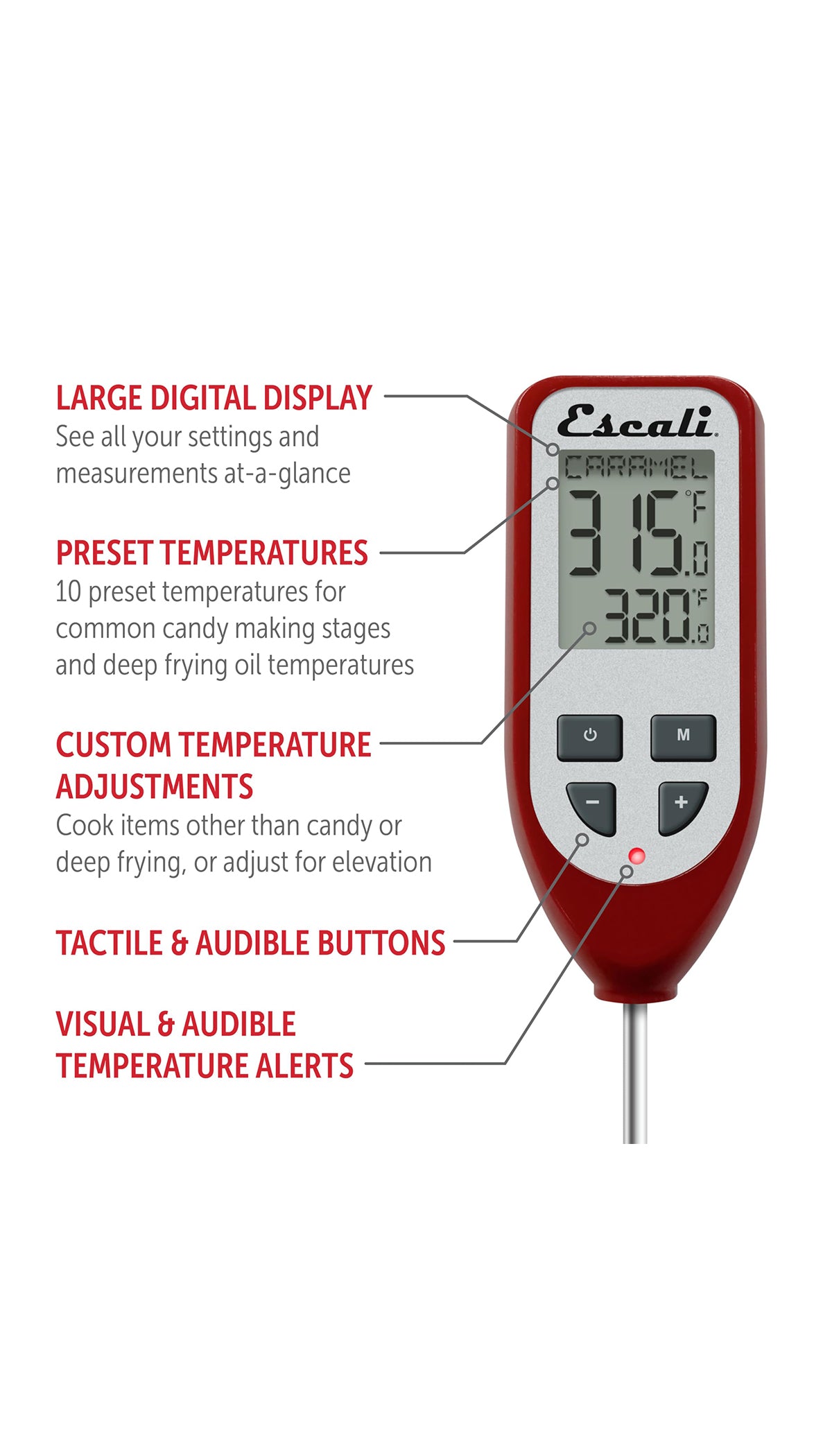 Digital Candy & Deep Fry Thermometer