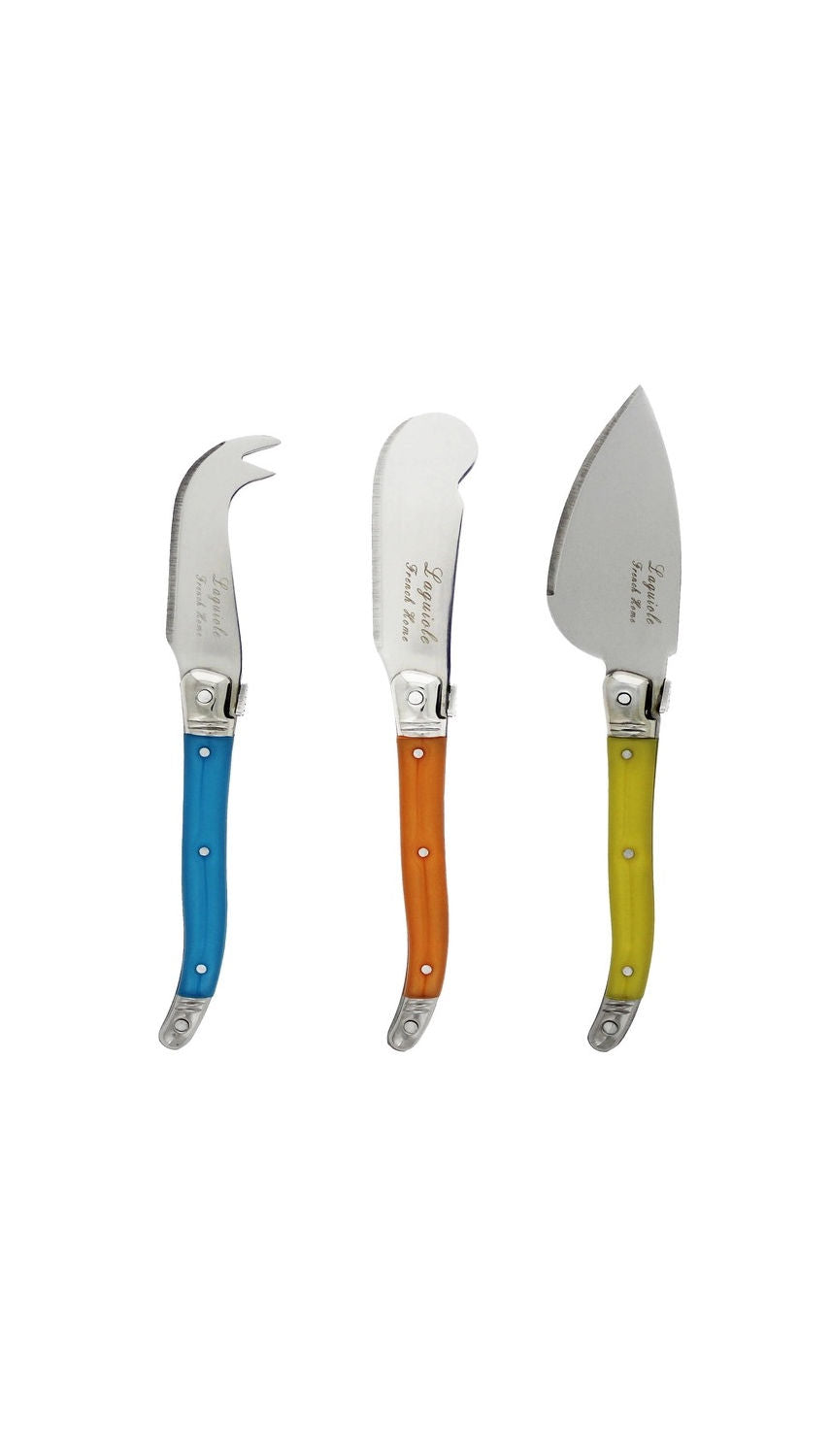 3-Piece Jewel Handle Cheese Knife Set