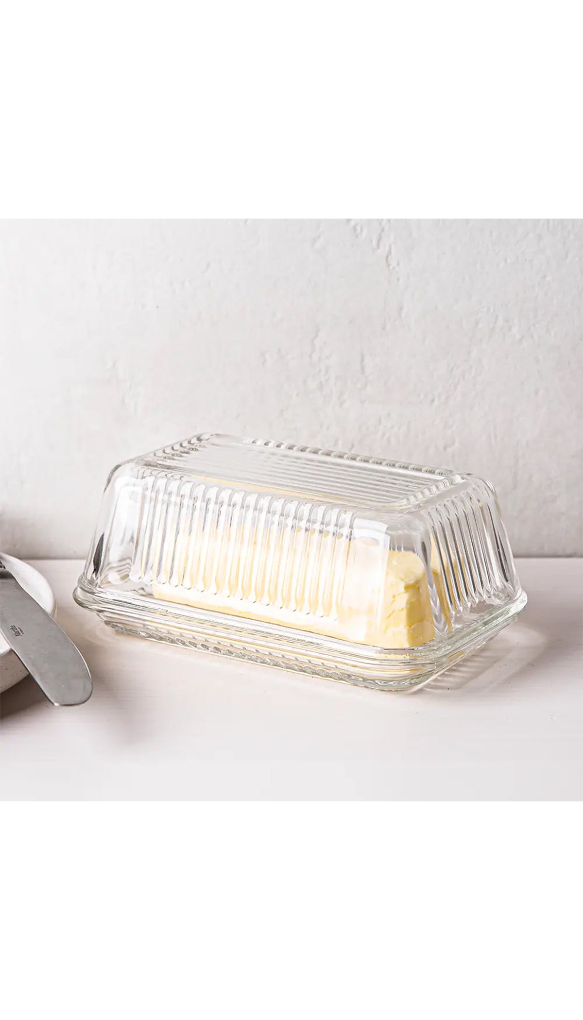 Glass Butter Dish