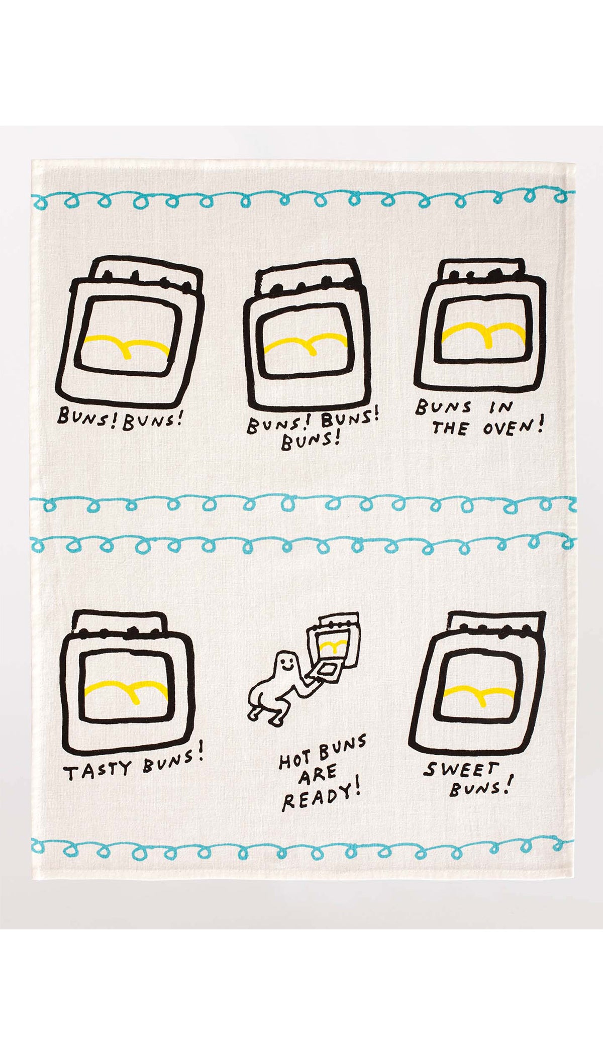 Hot Buns are Ready! Tea Towel