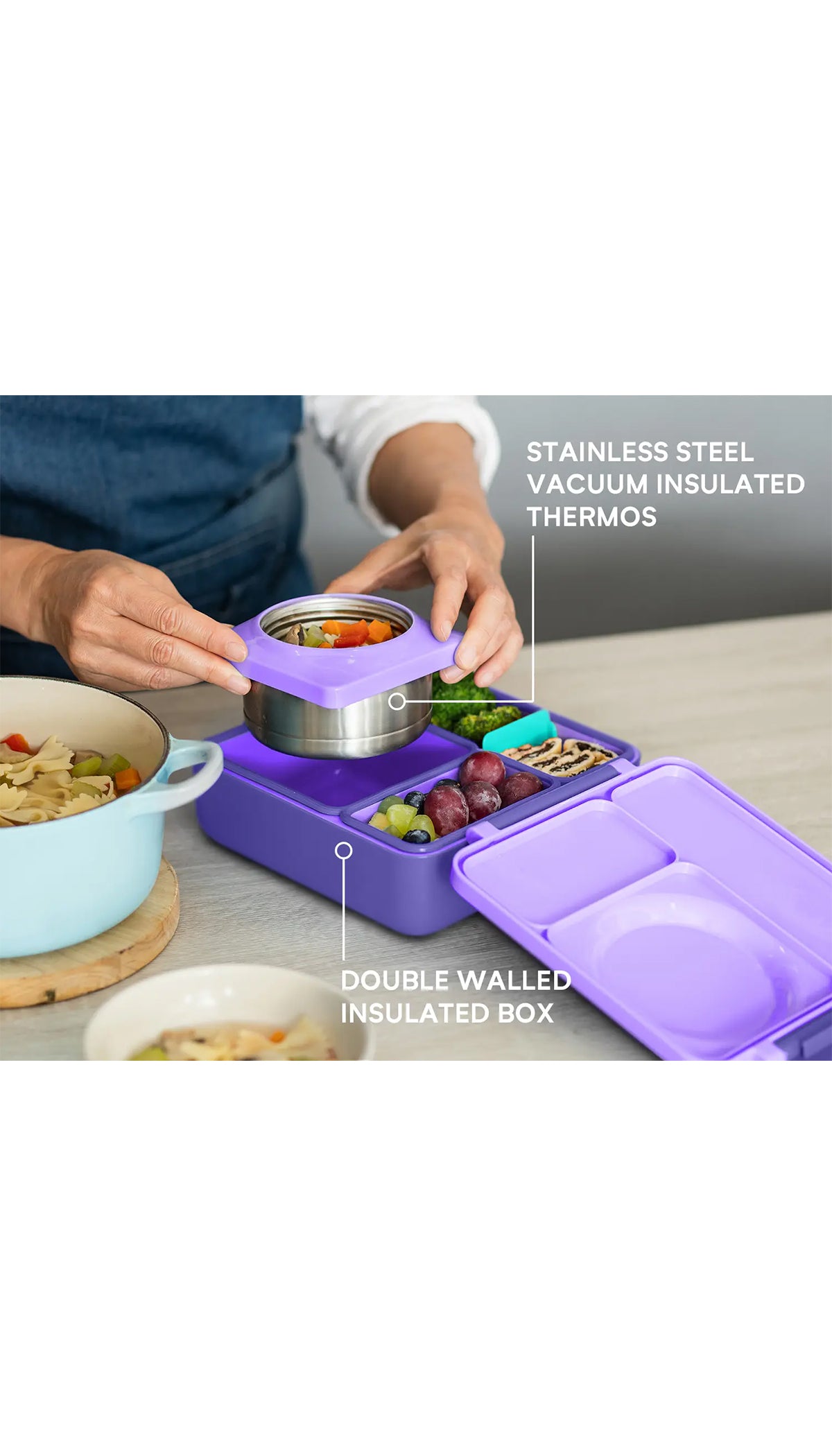 OmieBox Insulated Bento Box