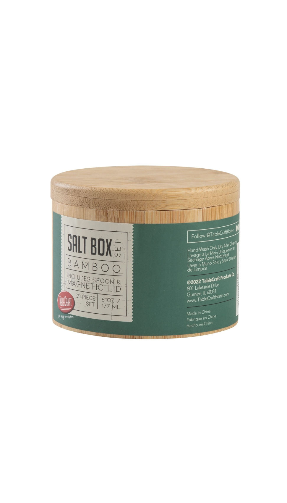 Salt Box w/Spoon