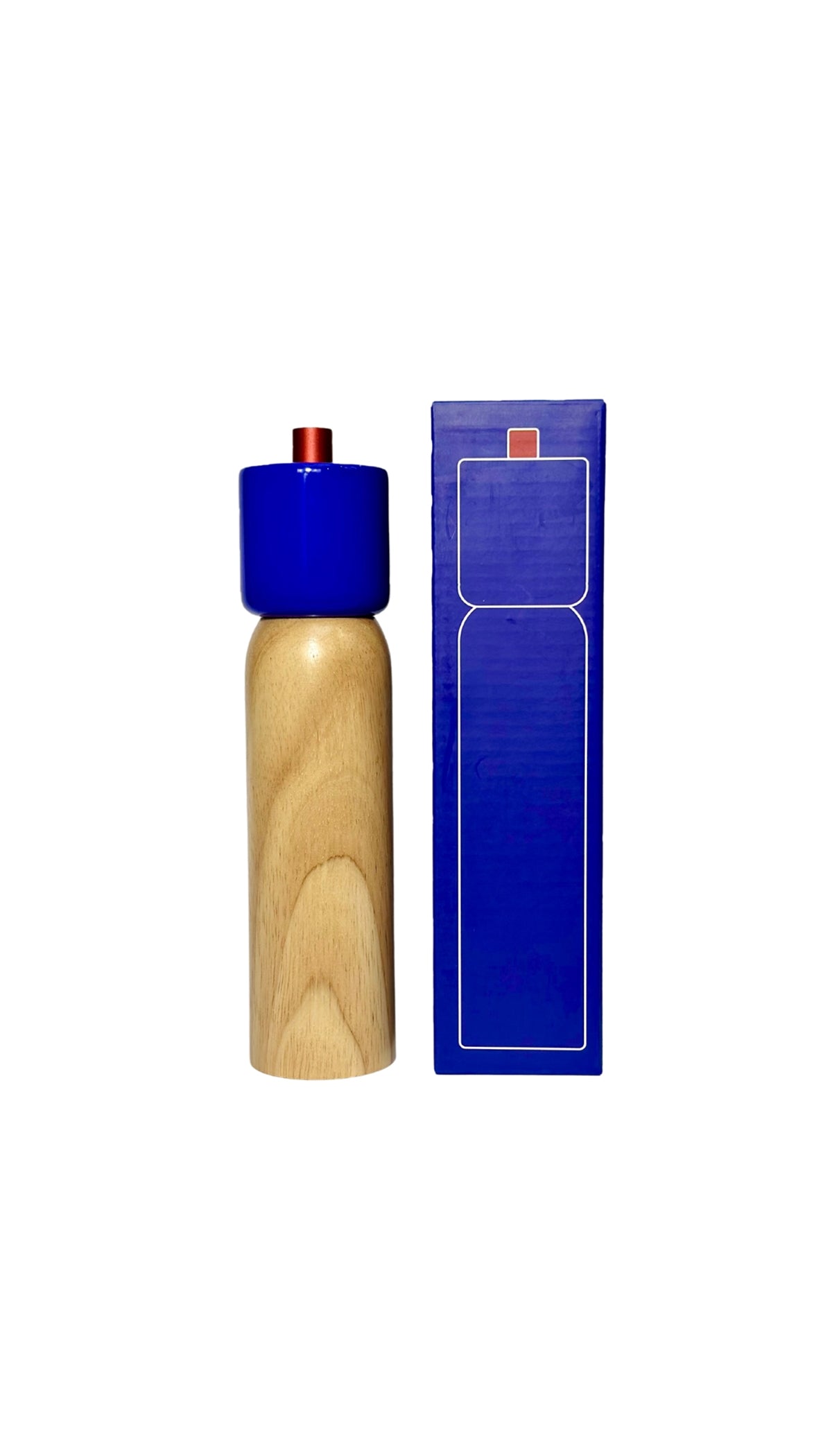 Salt & Pepper Grinder - Navy & Red