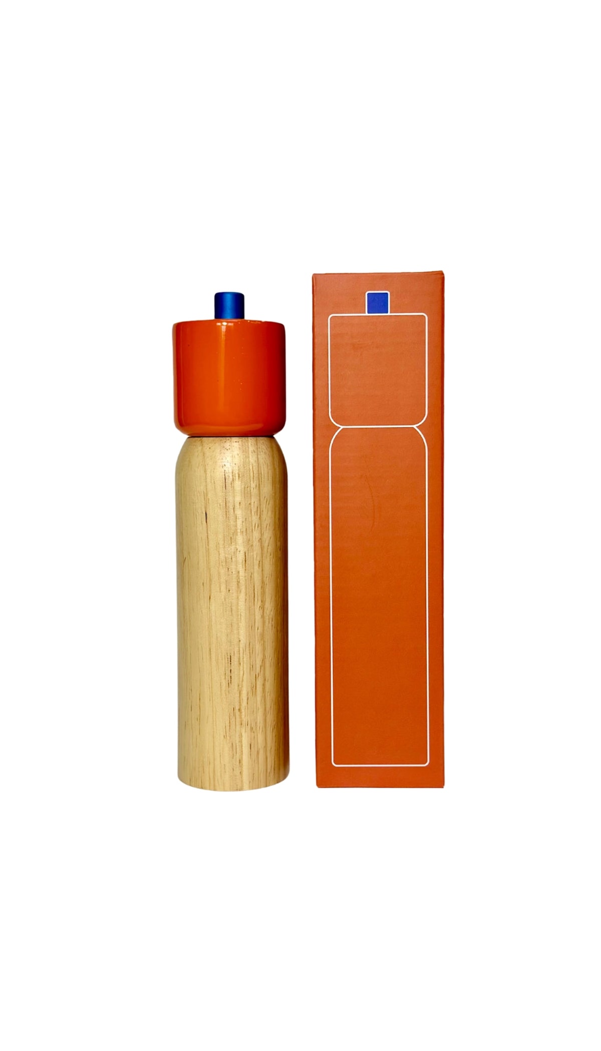 Salt & Pepper Grinder - Orange & Blue