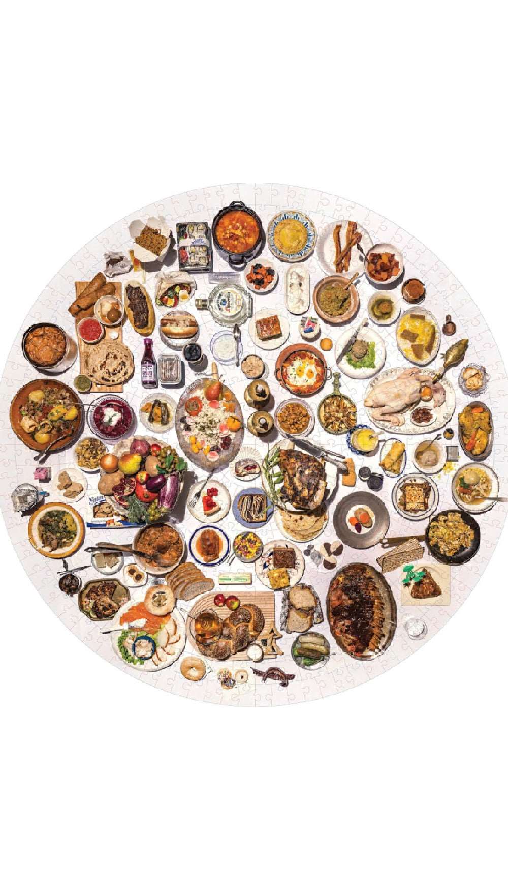 100 Most Jewish Foods Puzzle